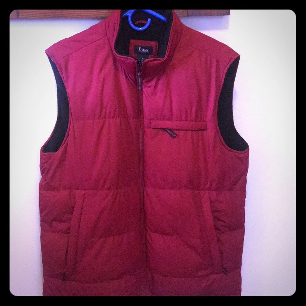 Bass fleece lined puffer vest